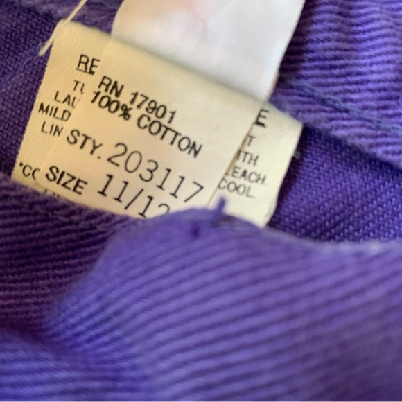 Vintage Rocky Mountain Jeans NWT Purple 29x31 Medium Western Deadstock - Picture 8 of 11